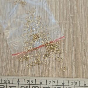 Anelline in Ottone 3 mm