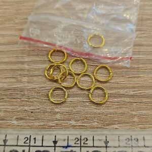 Anelline 8mm Apribili Oro